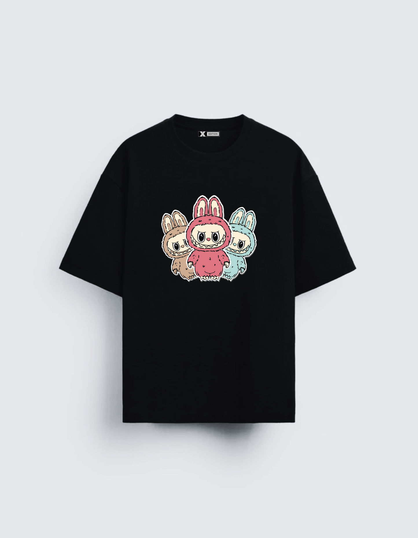 Tri Labubu Unisex Oversized T-Shirt