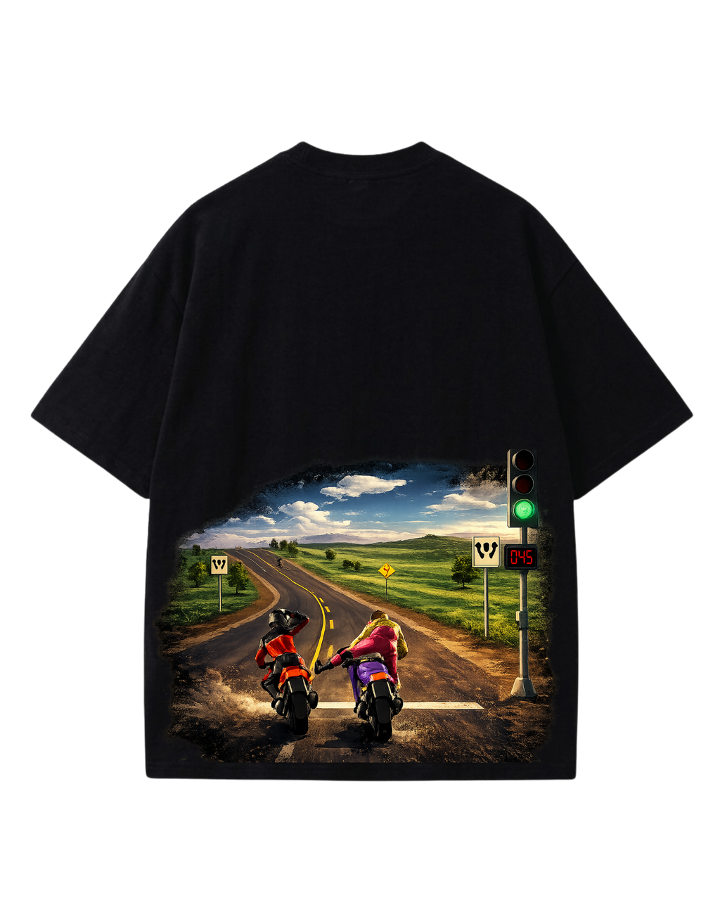 Road Rash Oversized T-Shirt