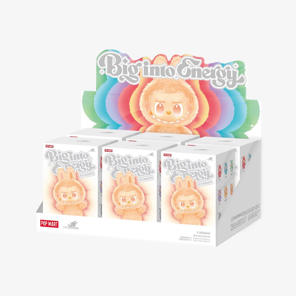Pop Mart Labubu The Monsters "Big Into Energy" Series Vinyl Plush – Sealed Case
