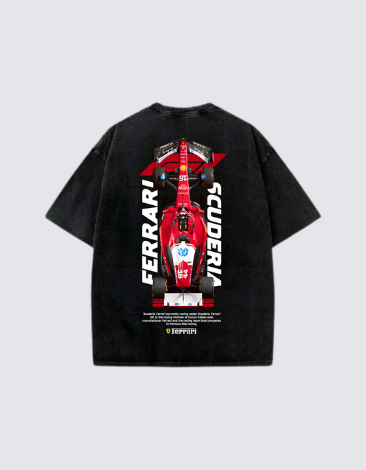  Charles Leclerc #16 Scuderia Ferrari Oversized T-Shirt 
