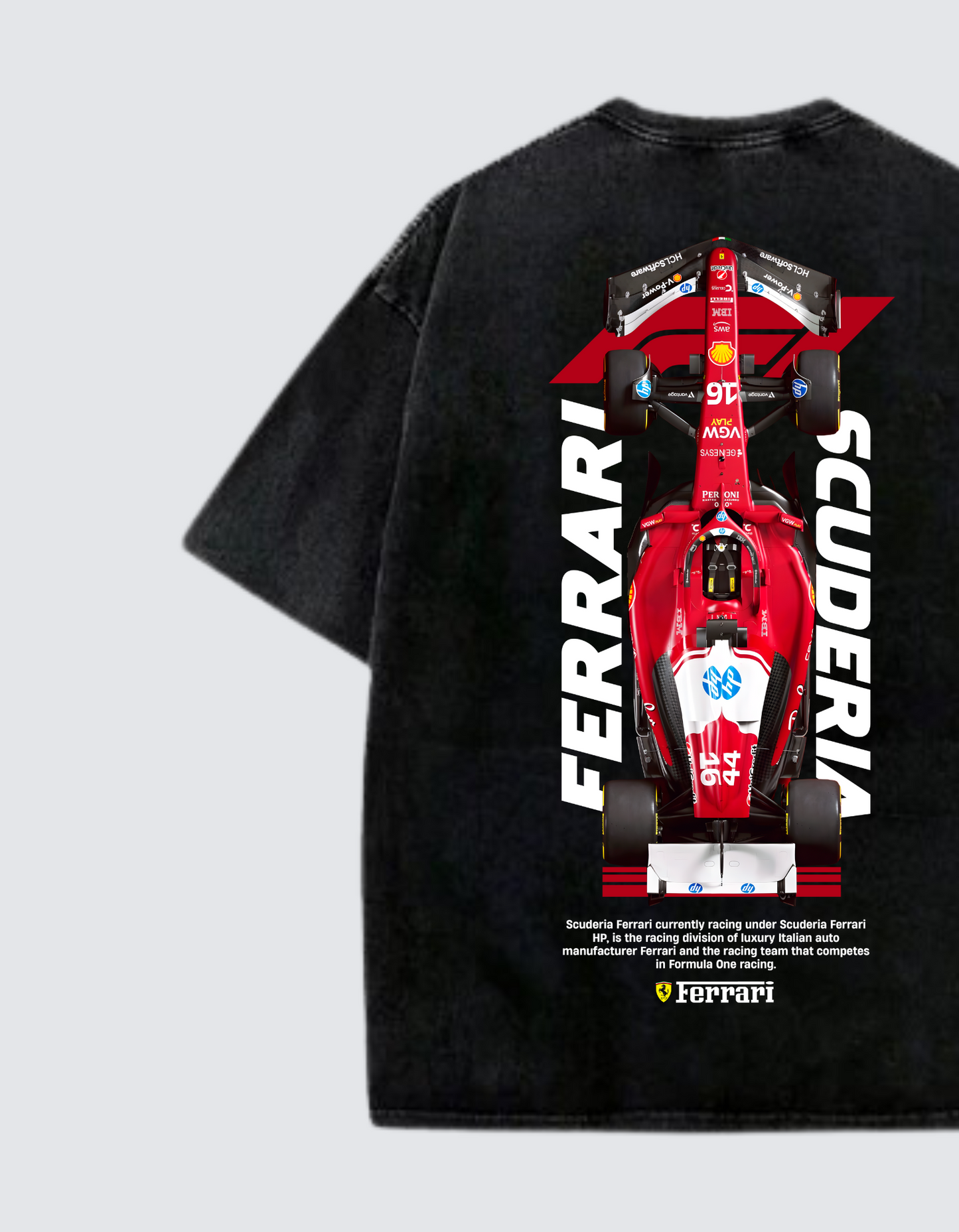 Scuderia Ferrari #16 Oversized T-Shirt