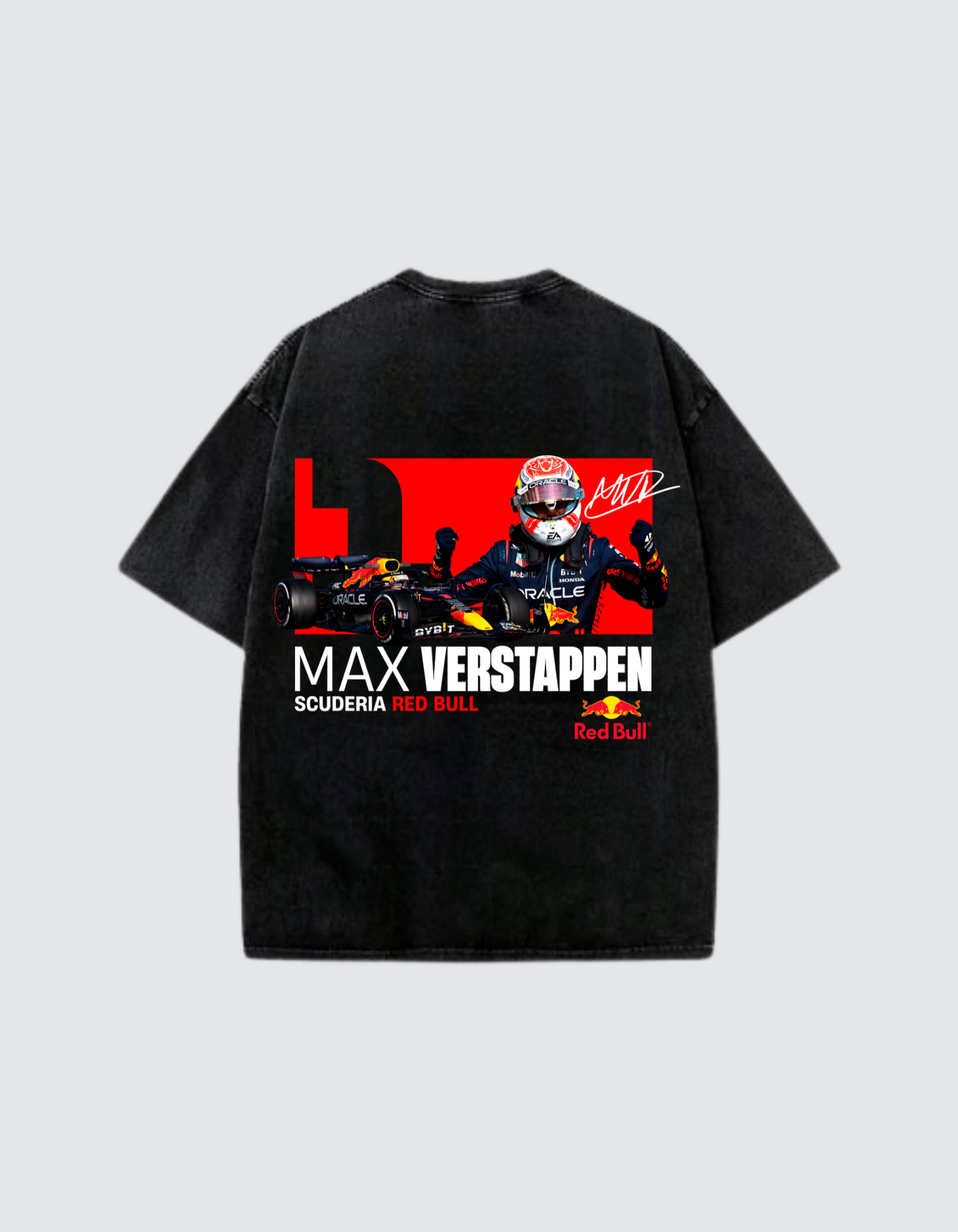 Max Verstappen x Red Bull Racing Oversized T-Shirt
