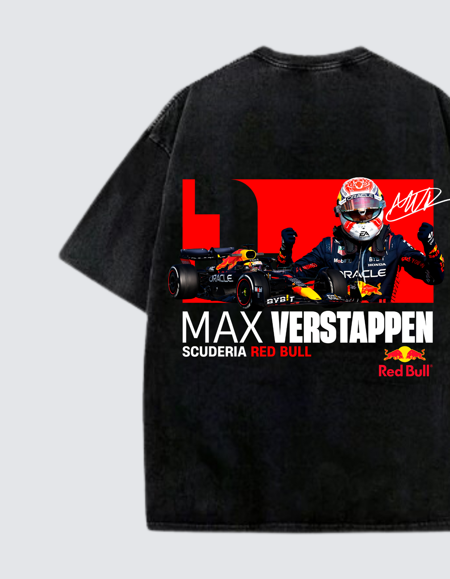 Max Verstappen x Red Bull Racing Oversized T-Shirt