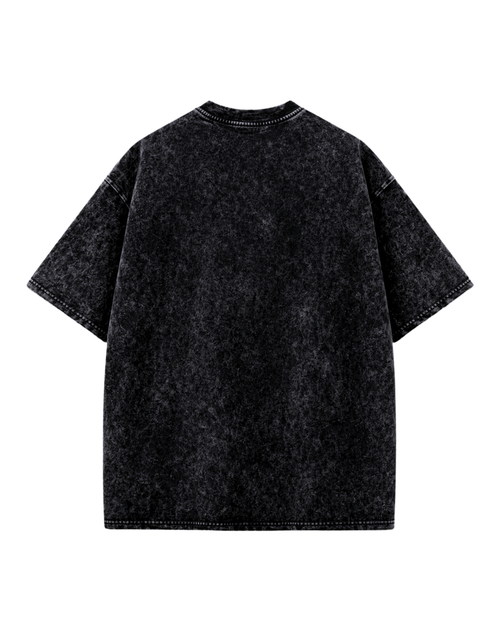 BDSM Acid Wash Oversized T-Shirt