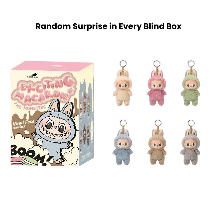 Gen 3 original Labubu Doll - Macaron Monsters Blind Box by Pop Mart india 