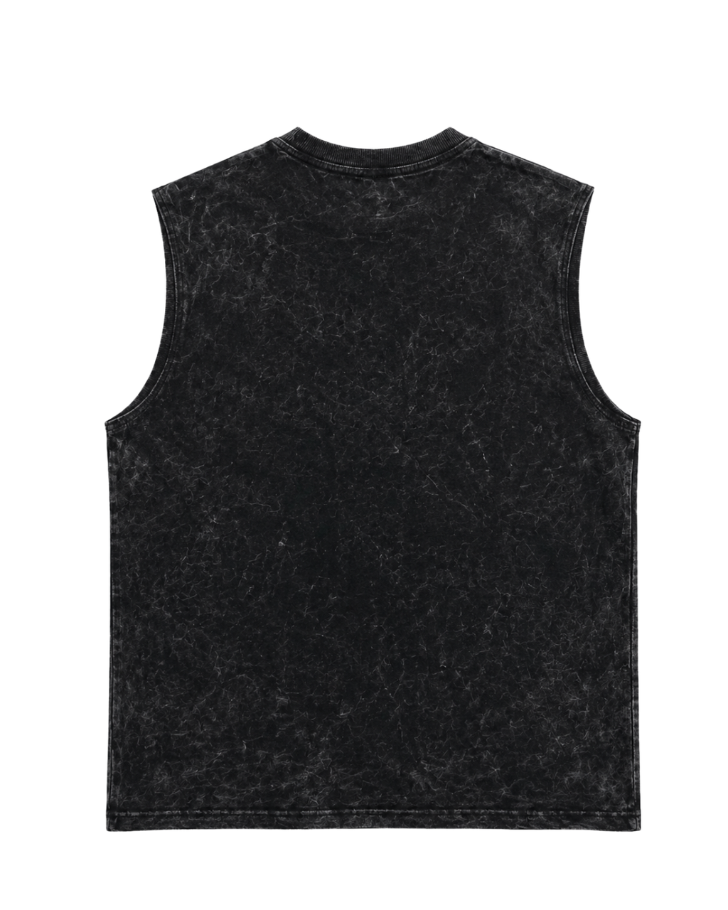 Wine & Dine 69 Acid Wash Baggy Vest