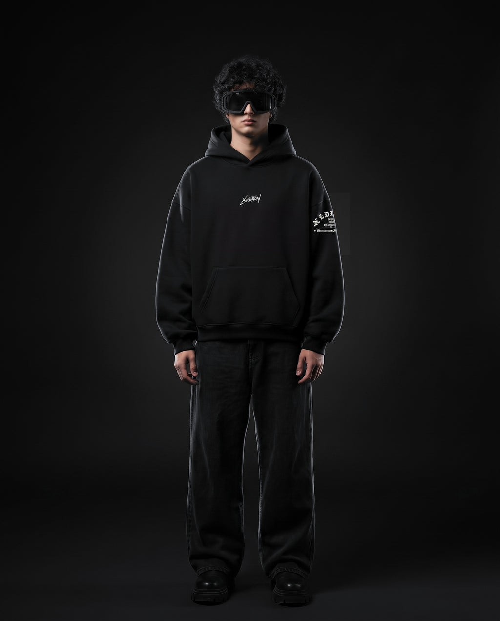 Censored Oversized Hoodie