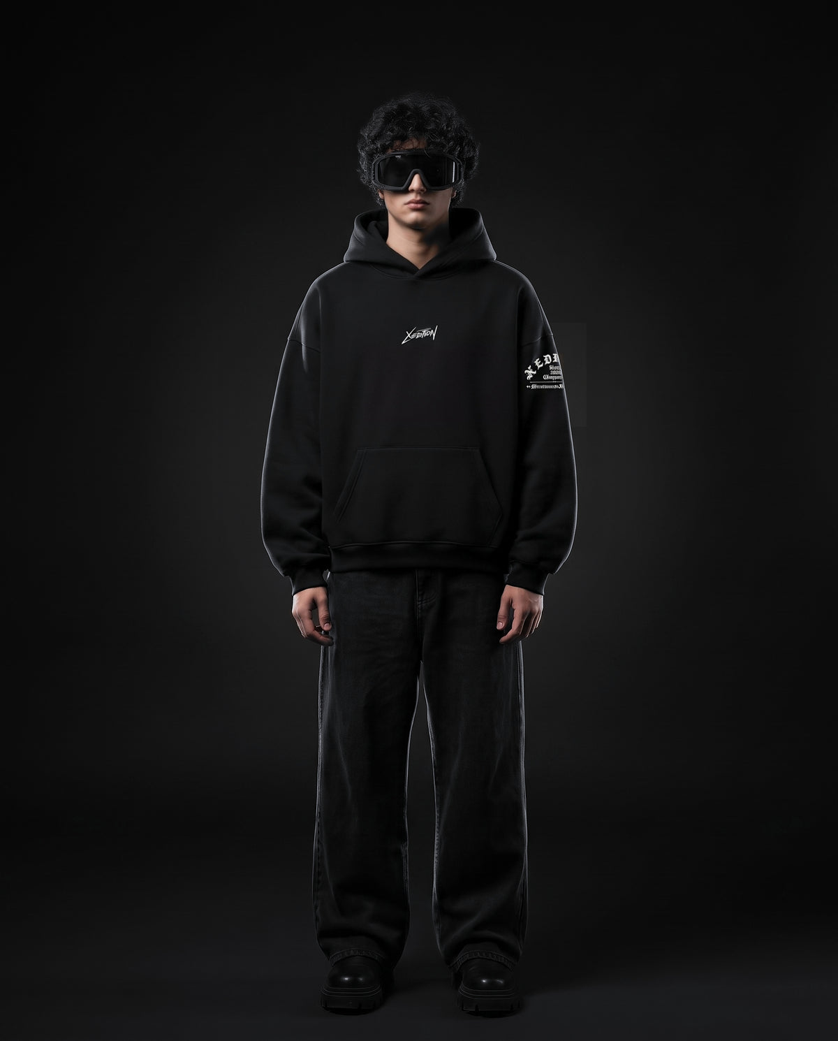 Censored Oversized Hoodie