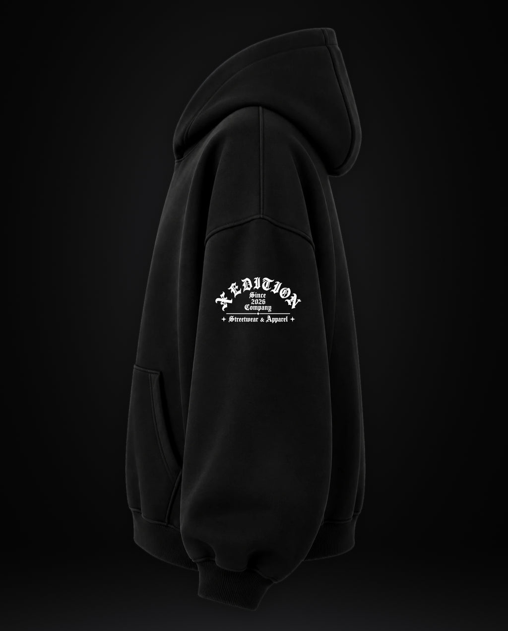 Censored Oversized Hoodie
